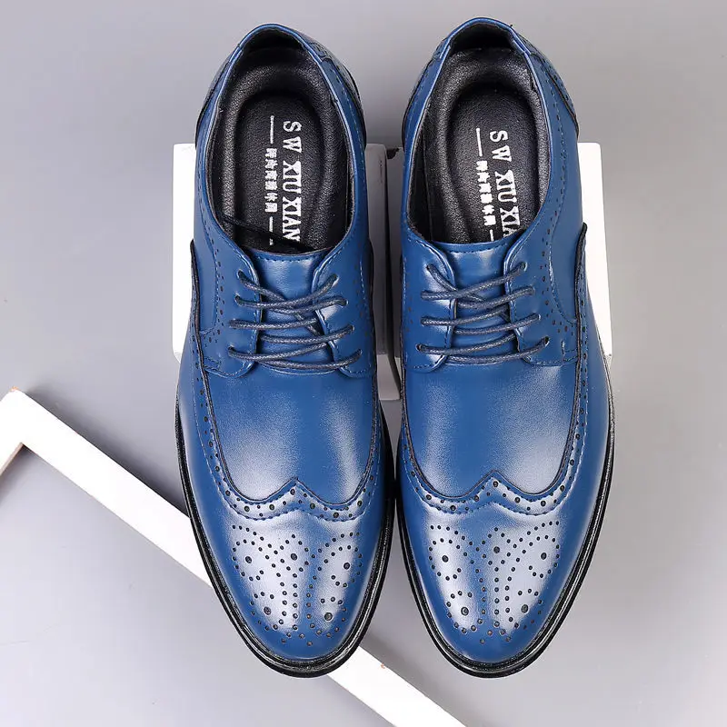 Men Shoes Official - Social Shoe Male Breathable In Summer