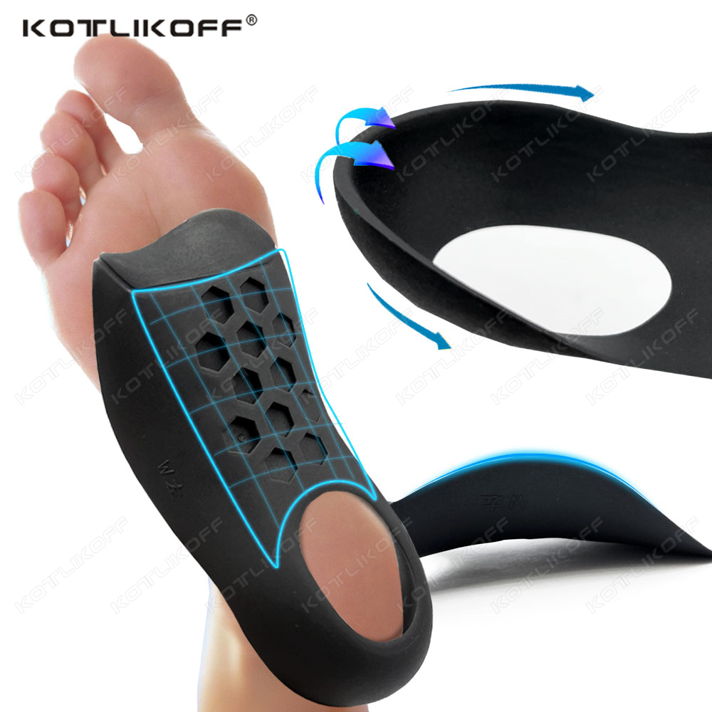 Men'S Shoes For Plantar Fasciitis - Flat Foot X/O-Leg Correction Insoles Orthotic