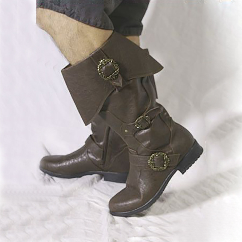 Men'S Shoes Louis Vuitton - New Men's Medieval Pu Leather Shoe