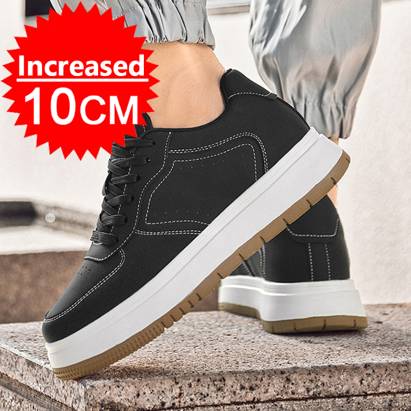 Men Shoes Size Chart - Men's Invisible Height Increasing Elevator Shoes