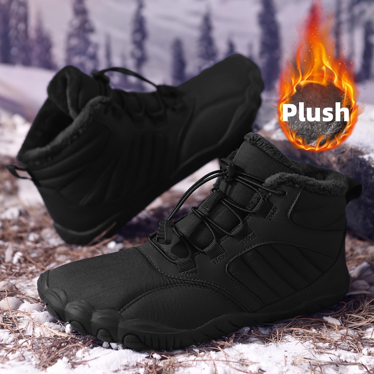Unisex Winter Fleece Lined Bar - Minimalist Barefoot Shoe recension och pris