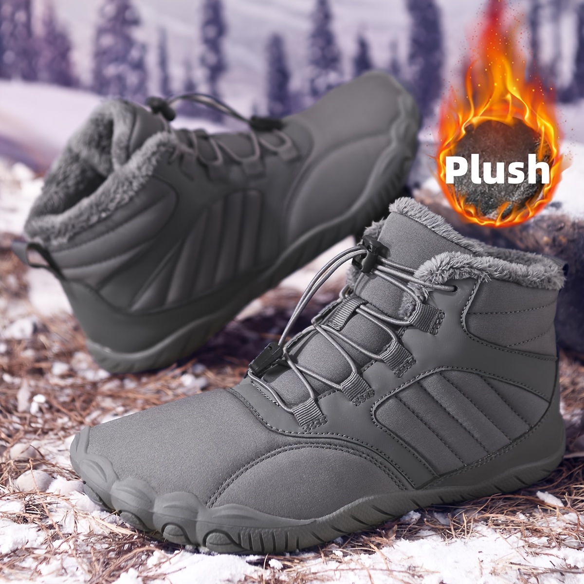 Unisex Winter Fleece Lined Bar - Minimalist Barefoot Shoe recension och pris