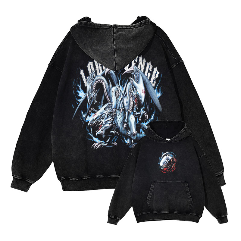 Yu Gi Oh Hoodies Blue Eyes Dra - Men'S Shoes Xl recension och pris