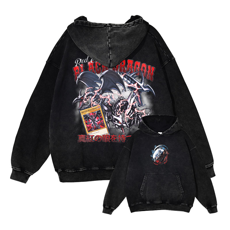 Yu Gi Oh Hoodies Blue Eyes Dra - Men'S Shoes Xl recension och pris