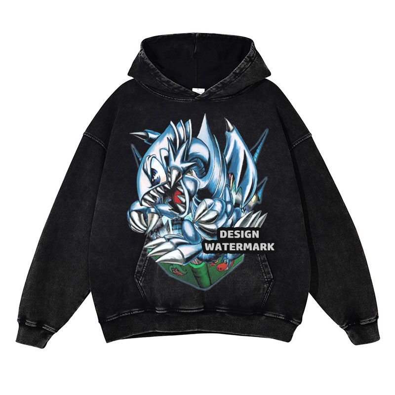 Yu Gi Oh Hoodies Blue Eyes Dra - Men'S Shoes Xl recension och pris