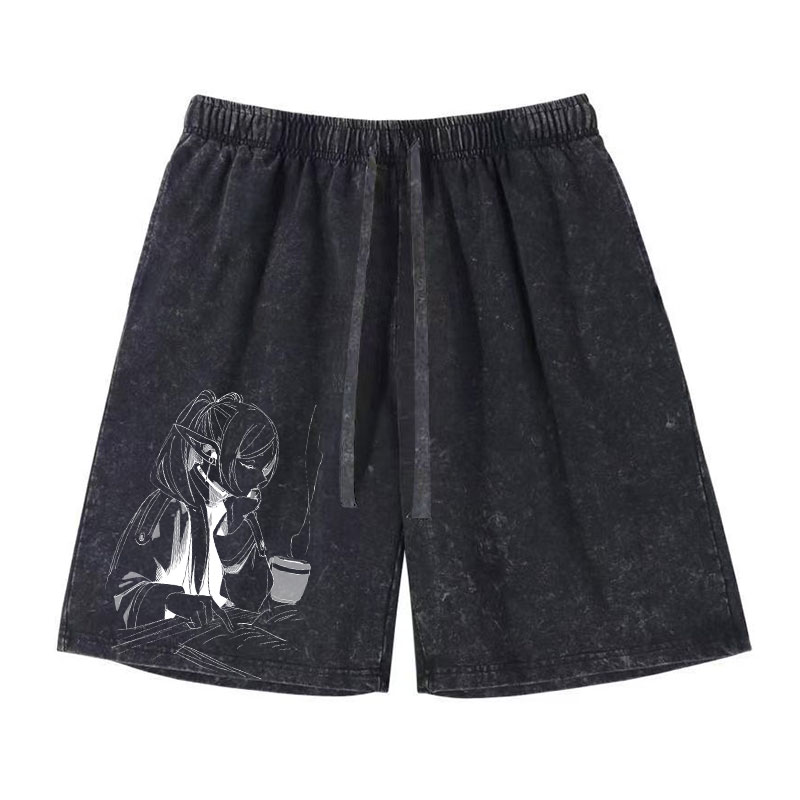 Anime Frieren Shorts Vintage W - Men'S Shoes Xl recension och pris