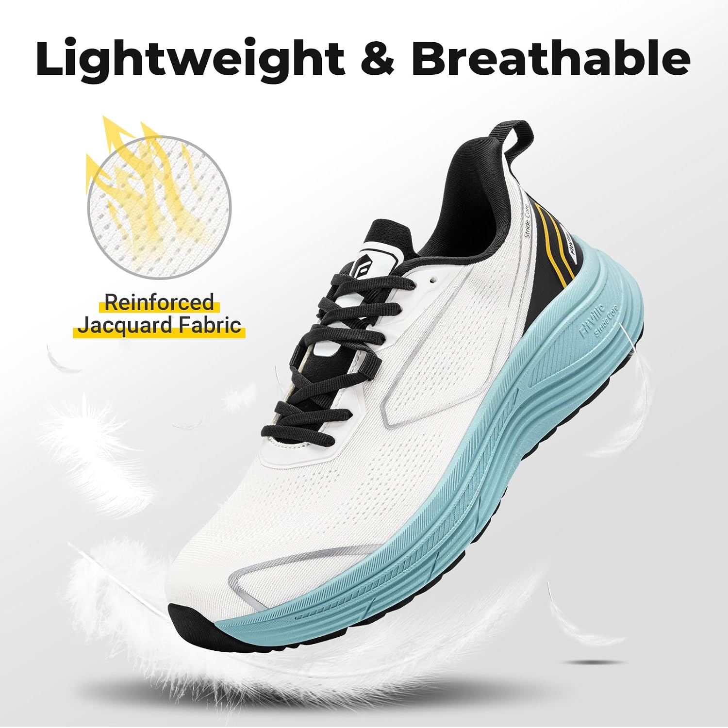 FitVille Men's Wide Fit Road R - Men'S Shoes For Plantar Fasciitis recension och pris