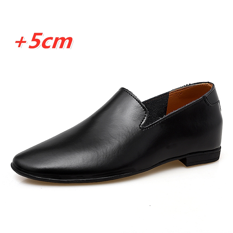 Loafers Men Elevator Shoes Men - Men Shoes Size Chart recension och pris