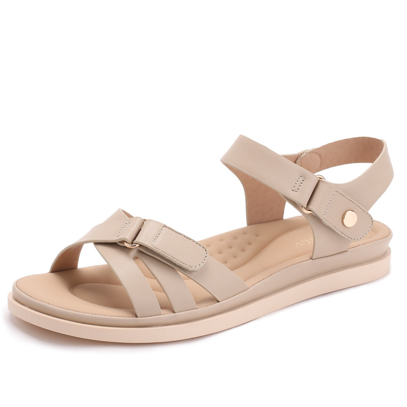 Flat-soled fashionable outdoor - Velcro Strap Sandal recension och pris