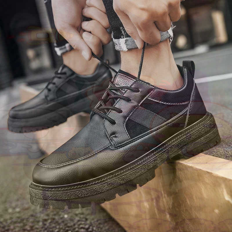 Dark Natural Leather Fashion T - Men Shoes Expensive recension och pris