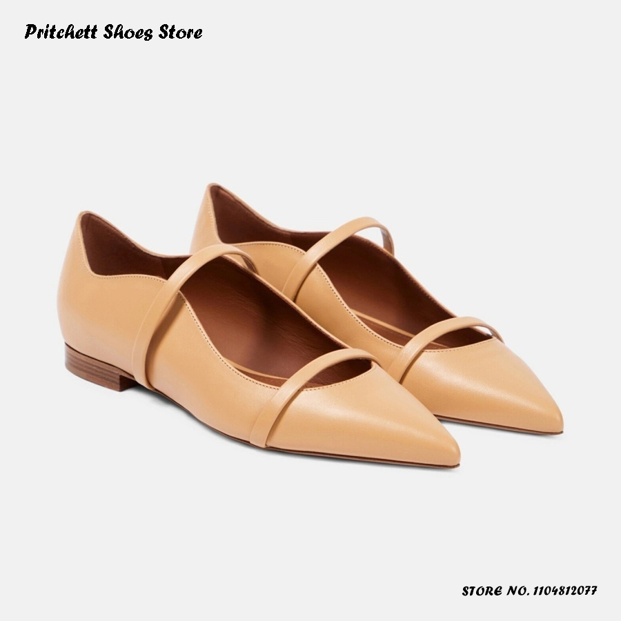 Women's Dual-straps Leather Ba - Men Shoes Casual recension och pris
