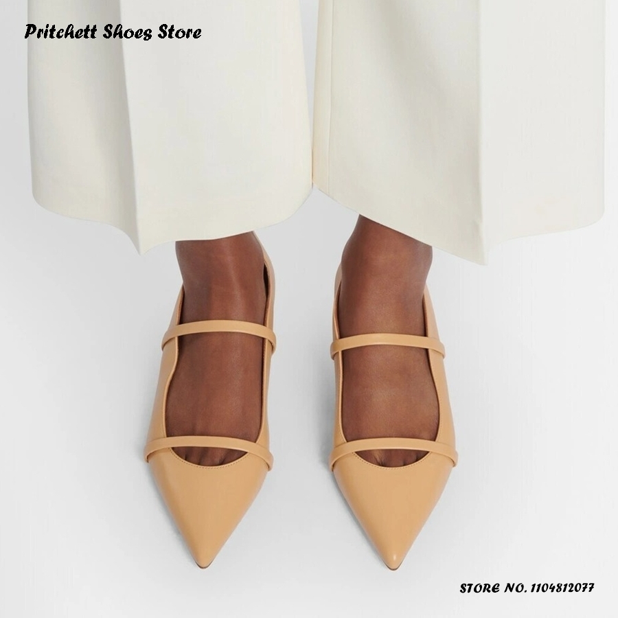 Women's Dual-straps Leather Ba - Men Shoes Casual recension och pris