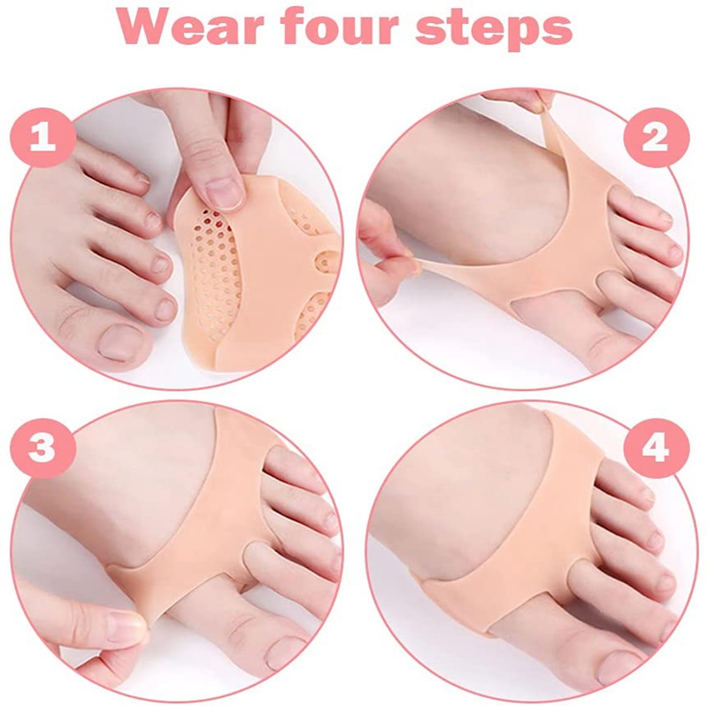Silicone Metatarsal Pads Foref - Men'S Shoes For Plantar Fasciitis recension och pris