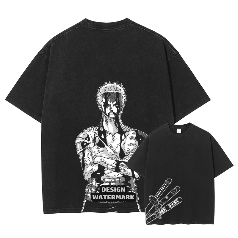 Roronoa Zoro T-shirts Anime O- - Men'S Shoes Xl recension och pris