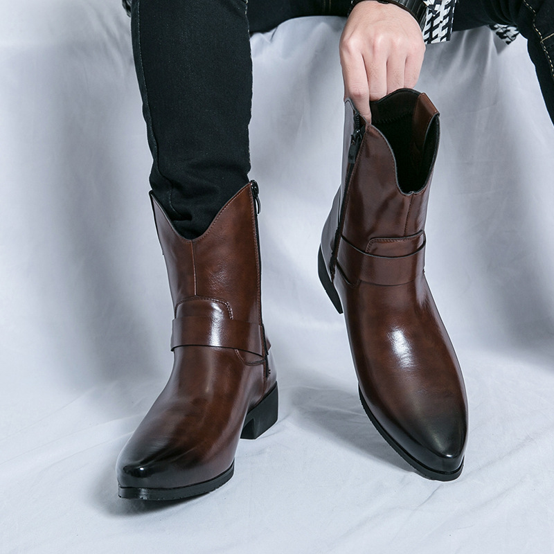 Men's Loafers Luxury Brand Lea - Men Shoes Brands recension och pris