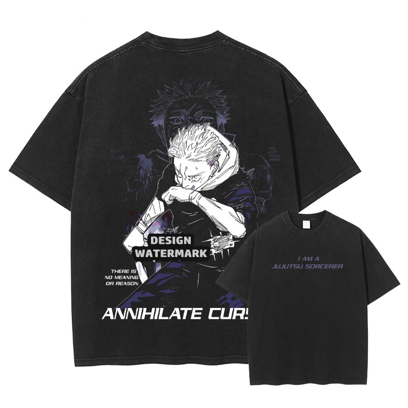 Anime JJK Gojo Saturo T Shirts - Men'S Shoes Xl recension och pris