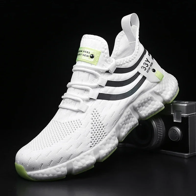 Men's Sneakers Mesh Breathable - Men Shoes Size Chart recension och pris