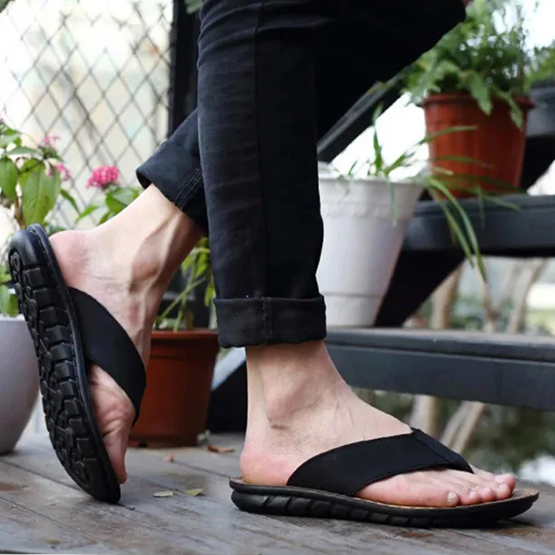 Summer Shoes Men Slippers Genu - Men Shoes Brands recension och pris