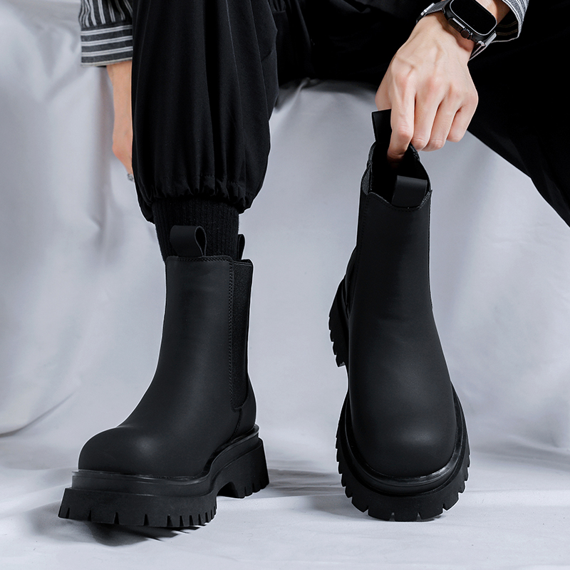 2026 Platform Black High Top B - Men Shoes Brands recension och pris