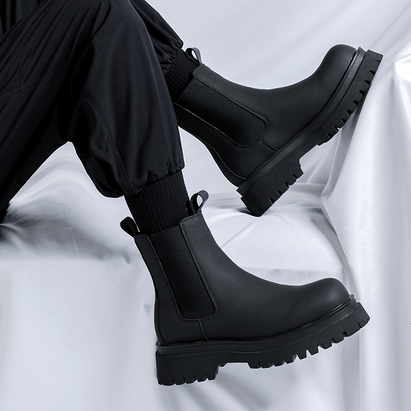 2026 Platform Black High Top B - Men Shoes Brands recension och pris