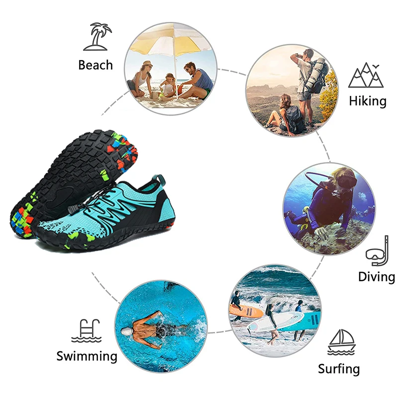 Unisex Water Shoes Quick-Dry A - Men'S Shoes Vibram recension och pris